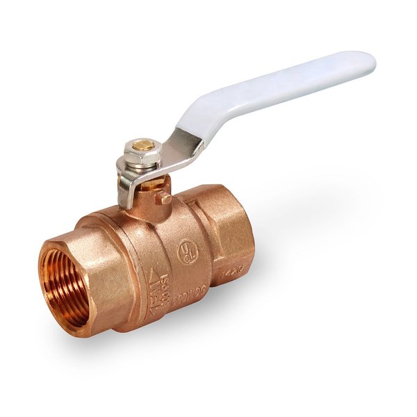 Everflow FIP Full Port Ball Valve, Brass 3/8" 610T038-NL